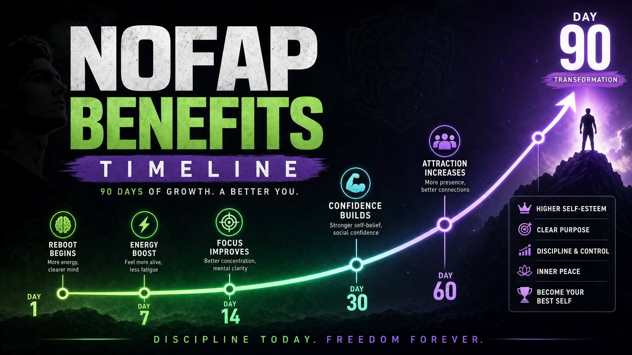 NoFap Benefits Timeline: What to Expect Day by Day (2026 Guide)